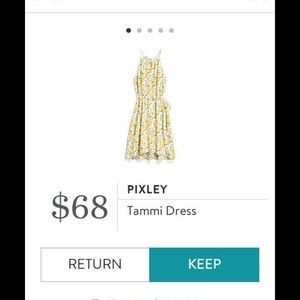 Pixley Lemon Dress - Stitch Fix